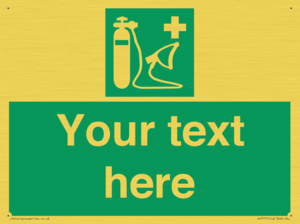 Custom Oxygen resuscitator